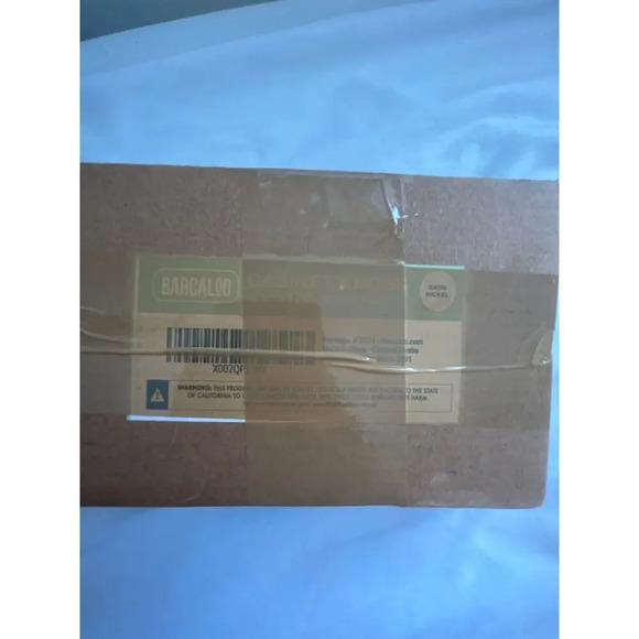 Barcaloo Satin Nickel Kitchen Cabinet Knobs 10 pack - Picture 4 of 4